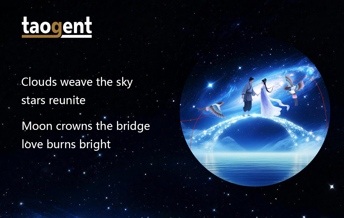Golden Bridge, Lasting Love | Taogent Wishes All Lovers a Lifetime of Happiness Together!